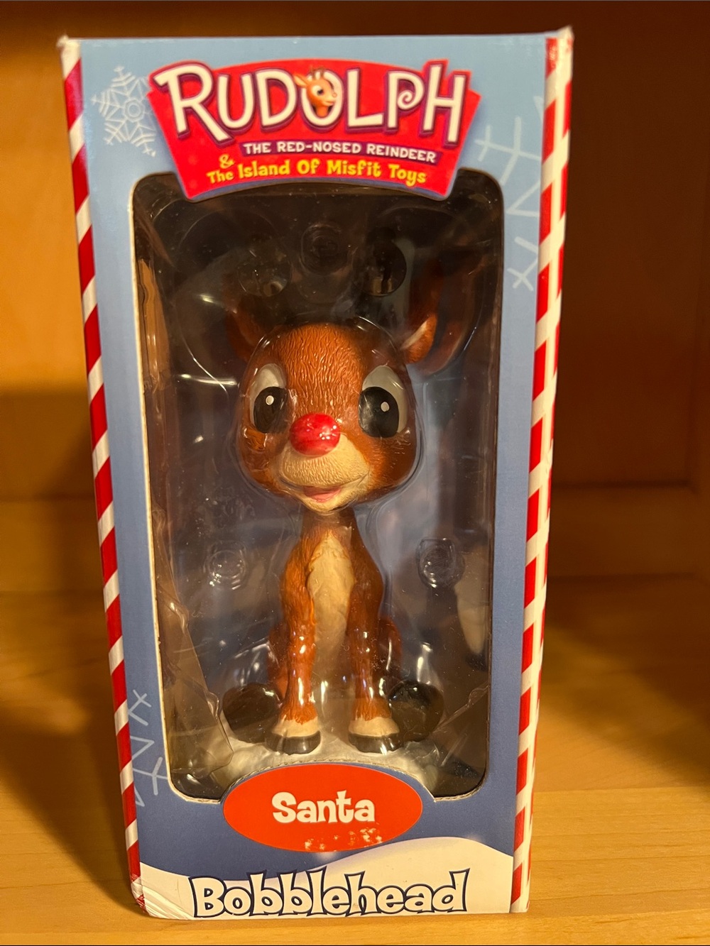 NEW Vintage Rudolph Bobblehead